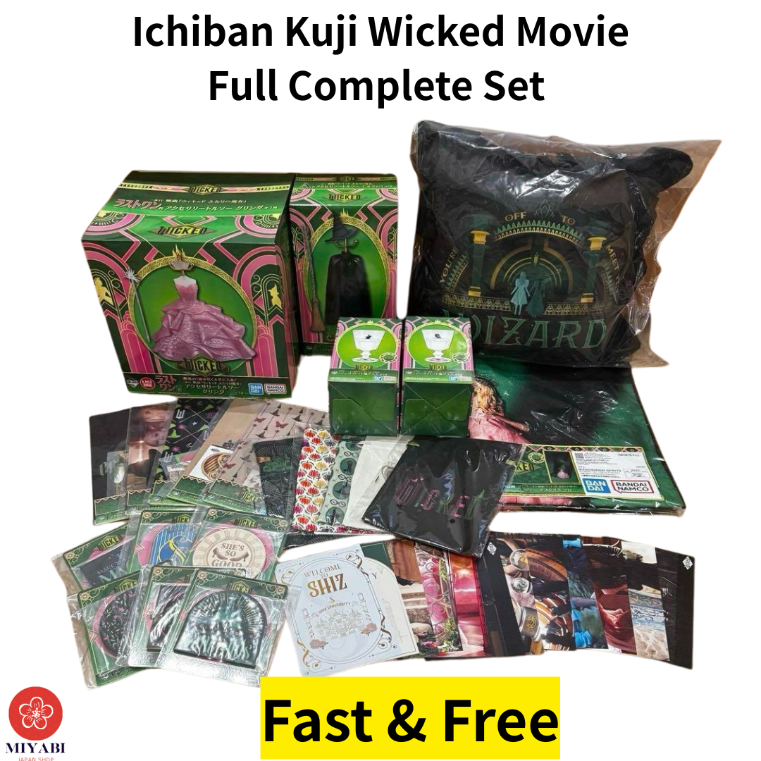 Ichiban Kuji Wicked Movie Prize Set Full Complete Elphaba Glinda