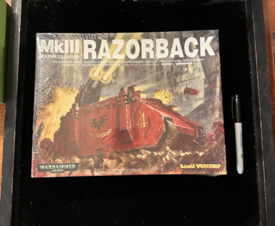 40k Razor Back Tank Games Workshop Warhammer 40K Razorback MKIII Tank SEALED 2003 Space ...