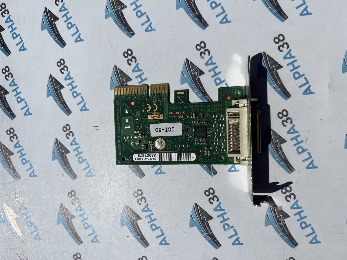 Fujitsu D2823-A11 GS1 PCIe DVI-D Adapter Card Expansion ICT