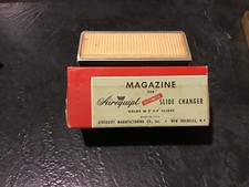 Vintage Airequipt Automatic Slide Projector Magazine 2 x 2 36 Slides Changer