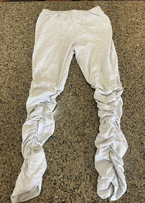 Shien Sweatpants Joggers Womens Size Petite Medium Grey Gray
