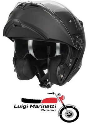 Casco Modulare Modular CGM BERLINO 508A Nero opaco black DOPPIA VISIERA - M  58 | eBay