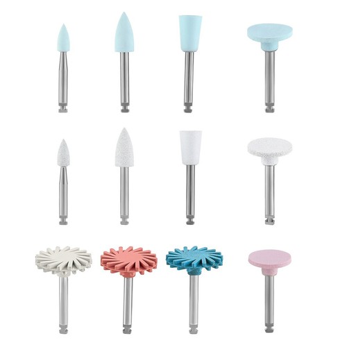 AZDENT Dental Composite Polishing Kit RA 2.35mm Wheel Discs Burs 12pcs/pack - Picture 22 of 24