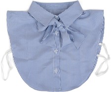 Blusenkragen Einsatz Schleife, Kragen für Blusen Pullover, Schluppenbluse, Damen