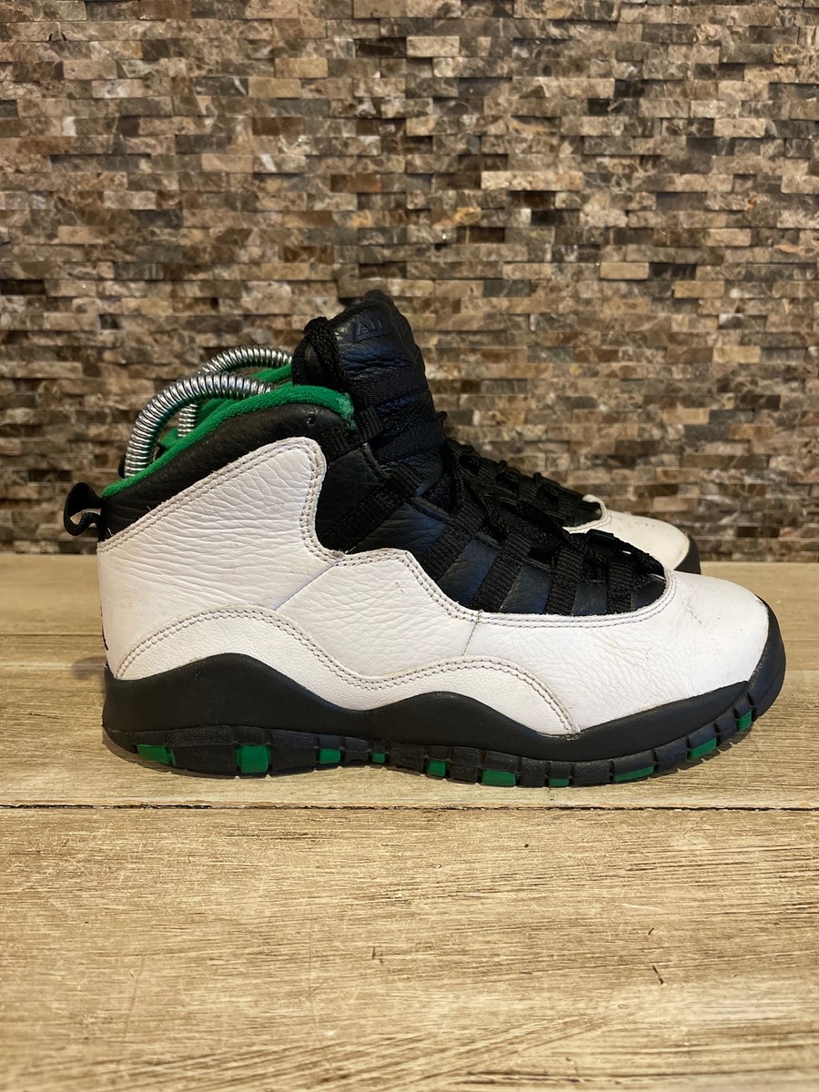 Nike Air Jordan 10 Retro Seattle (GS) 310806-137 Court Green