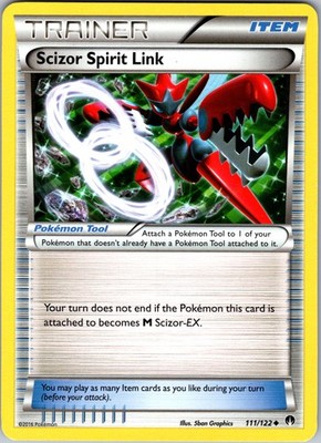 XY - BREAKpoint #111/122 Scizor Spirit Link