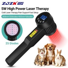 5W MLS Cold Laser Therapy Device 808nm 905nm Portable Infrared Pain Relief