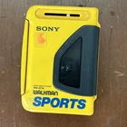 VIntage - Sony Walkman WM-AF54 Sports Yellow AM/FM Radio Cassette Player