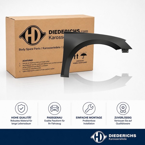 KotflÜGel Rechts Diederichs 7842006 FÜR Skoda Fender SeitenflÜGel-image