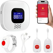 Tuya Wifi Smart Panic Button Caregiver Personal Alarm Elderly - See Description