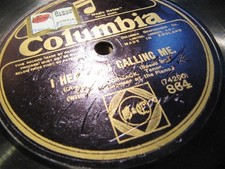 1908 John McCormack SIGNED ODEON Charles Marshall Piano I hear you calling me _
