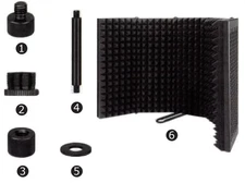 Pyle Universal Quick & Easy Setup Absorption Panel w/ Foam