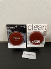 CoverGirl Clean Pressed Powder Normal Skin 110 Classic Ivory x2