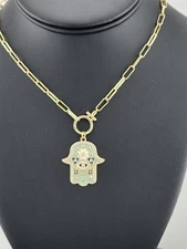 Hamsa Vibes – Modern Protection Necklace