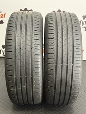 2x 205 55 R16 91V CONTINENTAL CONTIECOCONTACT5 4-5+MM TESTED FREE FITTING
