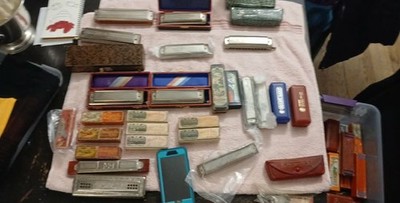 harmonicas for sale. Many to choose from. Chromatic,Hohner and many more. Mint!