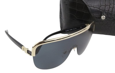 Ralph Lauren 0RL7057 Damen Sonnenbrille OS Schwarz UV Goldrand Freizeit