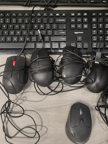 USB Keyboard/ Mouse Business Lot (All Tested) 7 Keyboards 12 Mice Various Brands - Picture 4 of 7