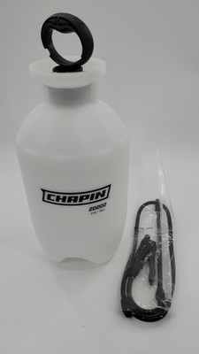 Chapin 20002 2-Gallon Lawn & Garden Pump Sprayer Translucent Poly Tank Funnel