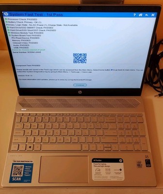 HP Pavilion 15 /Intel i7-1065G7 /12GB RAM/128GB NVME /1TB HDD/100% WORKING