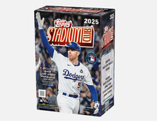 2025 Topps Stadium Club Baseball Factory Sealed Blaster Box!!!