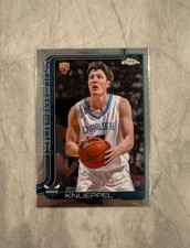 2025 Topps Chrome Kon Knueppel Base RC Hornets