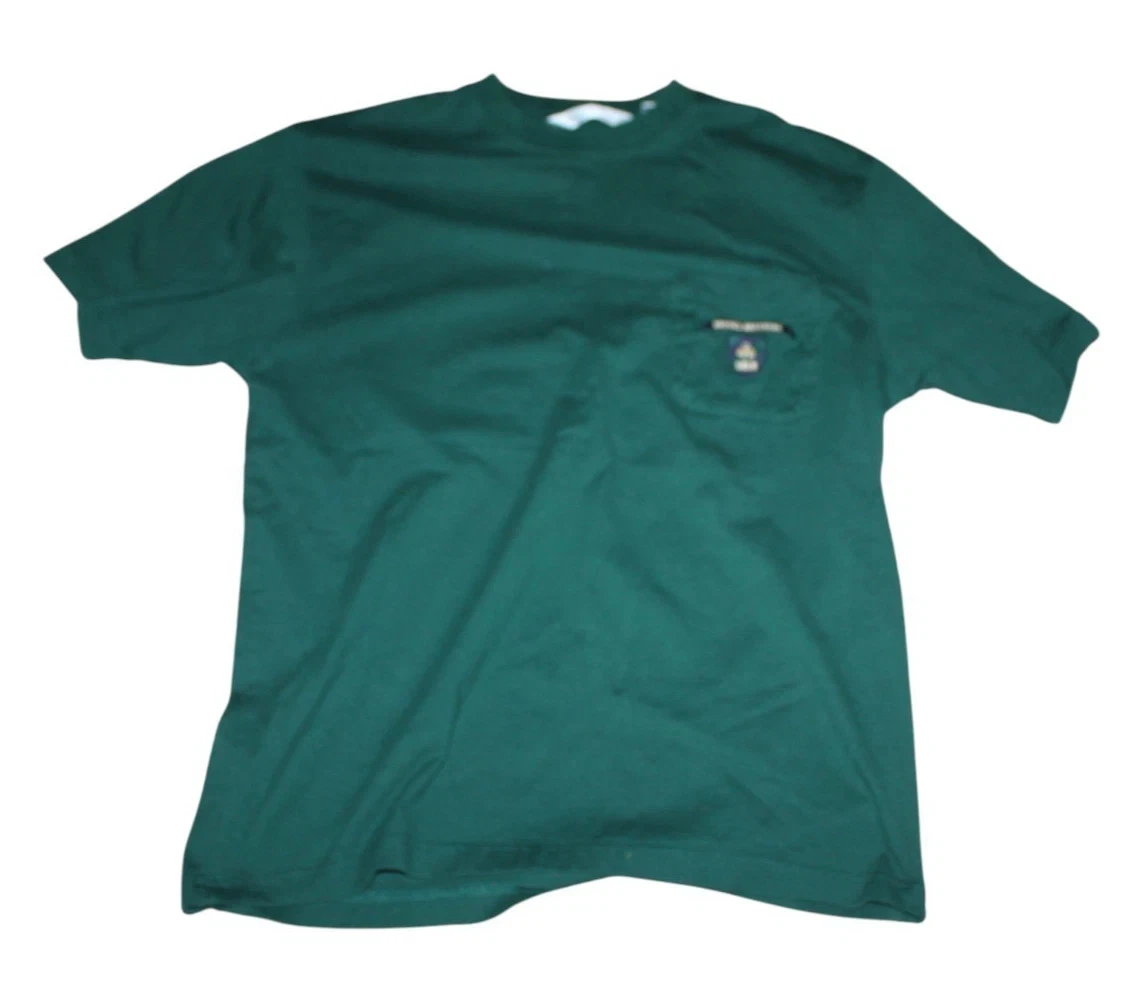 Brooks Brothers Supima katoenen T-shirt met ronde hals en korte mouwen