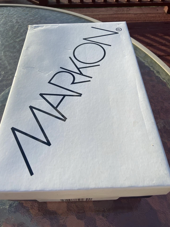 Zapatos sin cordones para mujer Markon marrón oscuro gamuza cuero cuña "cantera" 9 m Foto 4 de 4