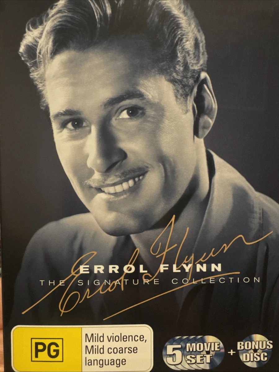 Errol Flynn : Signature Collection : 6 Disc DVD Set (5 Movie Set + Bonus Disc)