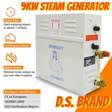 9KW Steam Shower Kit with Digital Control,Steam Generator for Sauna,Home Machine