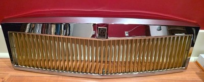 2000-2005 Cadillac Deville E&G Grill DHS DTS Mint! Chrome Gold Classic 1997-1999