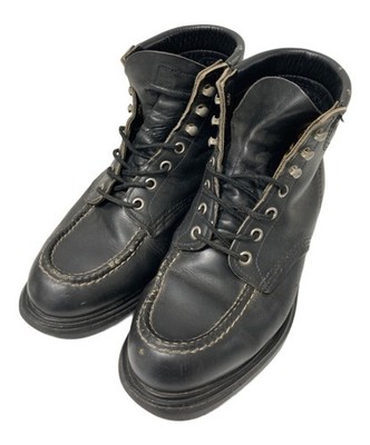 RED WING SUPERSOLE 6' MOC-TOE 8133 Boots/ Black/ Size: Unknown