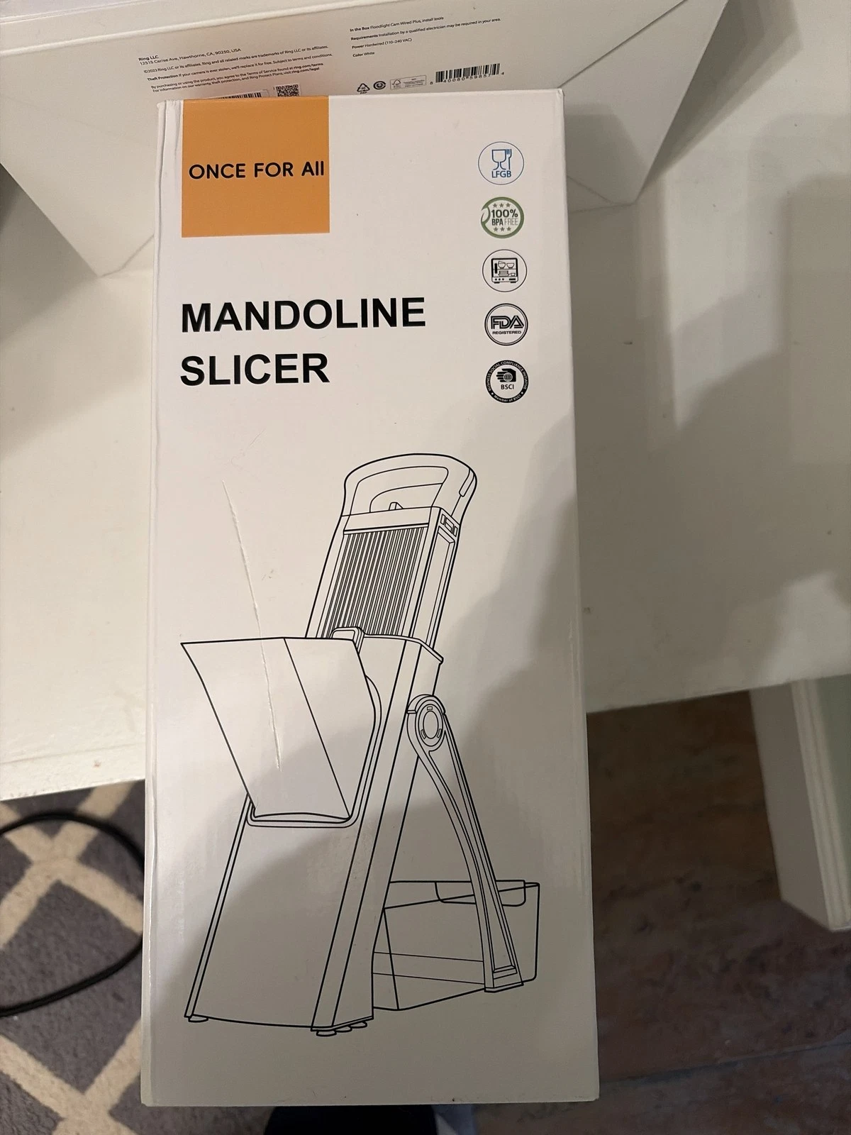 Mandoline Slicer Once For All