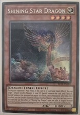 YuGiOh Shining Star Dragon Secret Rare 1st Edition BLTR-EN002