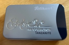 Pelikan Edelstein Adventurine Ink - Tanzanite - Fountain Pen - 6 Cartridge New