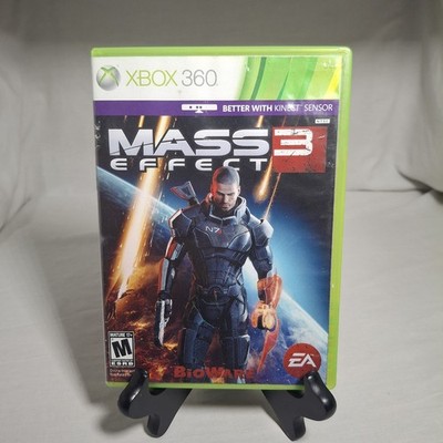 Mass Effect 3 (2012) Microsoft Xbox 360 Good Shape Free Shipping