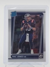 MAC JONES 2021 DONRUSS OPTIC RATED ROOKIE #206 PATRIOTS Q4588