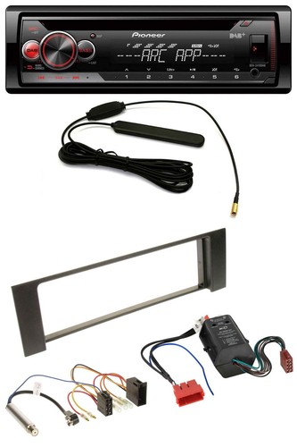 Pioneer CD USB AUX DAB MP3 Autoradio für Audi A4 B6 00-04 Bose Aktivsystem Mini- - Bild 1 von 10