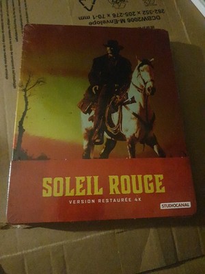 SOLEIL ROUGE (RED SUN) BLU-RAY 4K + BLU-RAY STEELBOOK (NEU VERSIEGELT)