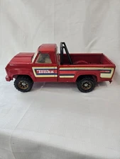 1980's TONKA PICKUP TRUCK XR-101  red with rollbar and decals 