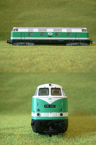 PIKO:  HO-Diesellok BR118 002 ITL, (# 59562) ITL,  DC,  -gebraucht- | Condition: Gebraucht