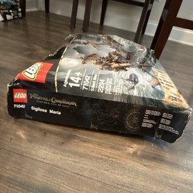 LEGO Pirates of the Caribbean Silent Mary 71042, 2294 Pieces Complete Set Box