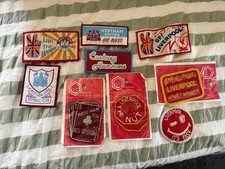 9 Rare 1970&rsquo;s Liverpool and west ham Patches