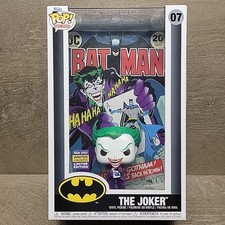 Figura con cubierta de cómic Funko Pop The Joker con vitrina 2022 Con Batman