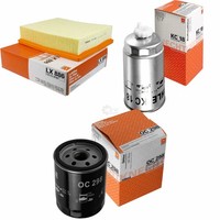 Mahle / Knecht Kraftstofffilter Kc 18 Luftfilter Lx 886 ÖLfilter Oc 298