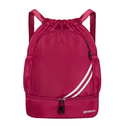 Fitnessrucksack Turnbeutel Sport Basketball Rucksack Reise Outdoor Pack - Bild 36 von 37
