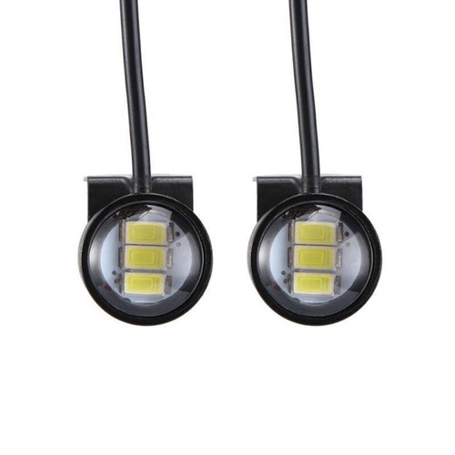 2Pcs LED Motorcycle Super Bright Driving Light Eagle-Eye Reverse Backup Fog Lamp - Picture 12 of 59
