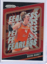 2024 Panini Prizm WNBA Marina Mabrey Fearless Insert Red Prizm #d/99!!