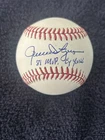 ROLLIE FINGERS SIGNED AUTOGRAPHED 81 MVP CY YOUNG OML BASEBALL JSA COA HH75396