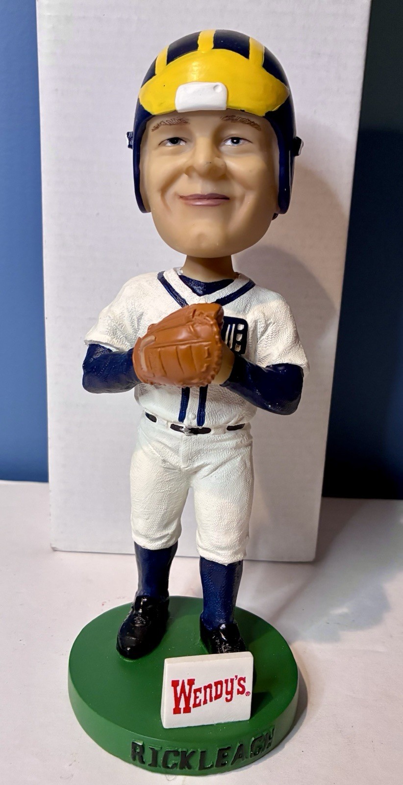 2009 Rick Leach West Michigan Whitecaps Bobblehead Michigan Wolverines